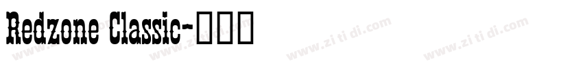 Redzone Classic字体转换